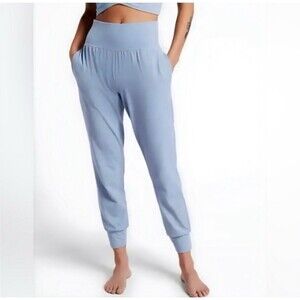 Athleta Salutation Jogger Pants – Women’s Size XL – Light Blue – 26” Inseam